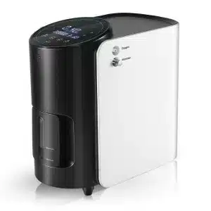 continuous flow portable oxygen concentrator
